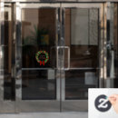 Search for vintage christmas window decals Season's greetings