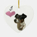 Search for jack russell dog christmas tree decorations Terrier