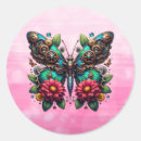 Search for metallic flower stickers Copper