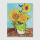 Search for van gogh thank you cards Sunflowers