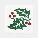 Search for green christmas party napkins Seasonal
