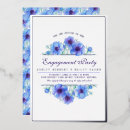 Search for silver floral border invitations Blue
