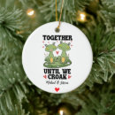 Search for funny frog christmas tree decorations Froggy