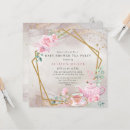 Search for square tea invitations Elegant