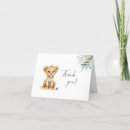 Search for animal thank you cards Oh baby