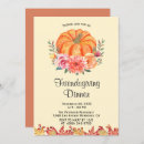 Search for friendsgiving thanksgiving invitations Pumpkin
