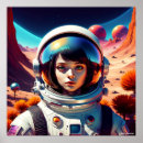 Search for alien world posters Astronaut