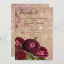 Search for fall leaves bridal shower invitations Red