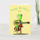 Search for guitar player birthday cards Musical