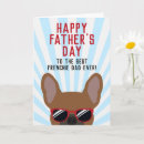 Search for french fathers day cards French bulldog dad