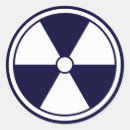 Search for radiation stickers Blue