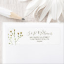Search for botanical return address labels Stylish