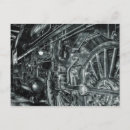 Search for vintage train postcards Engine