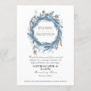 Search for evening wedding reception invitations Blue