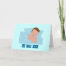 Search for baby get well cards Sick