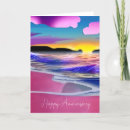 Search for ocean happy anniversary cards Sunset