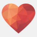 Search for polygon stickers Red