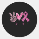 Search for pink ribbons stickers Cancer fighter