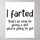 Search for funny fart posters Music