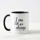 Search for i am with you always mugs Christian