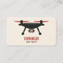 Search for operating business cards Drone pilot