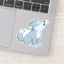 Search for cartoon wolf stickers Dog