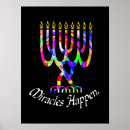 Search for hanukkah menorah posters Judaism