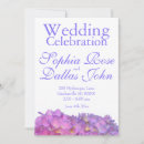 Search for purple pink hydrangea invitations Hydrangeas