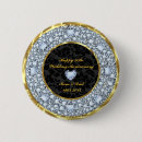 Search for 50th wedding anniversary badges Elegant