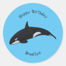 Search for dolphin cartoon stickers Fish