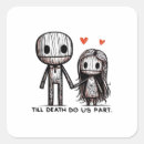 Search for vintage halloween wedding stickers Hallowedding