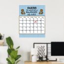 Search for bears calendars Baby shower