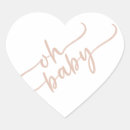 Search for heart baby shower stickers Script