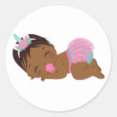 Search for african american baby stickers Girl baby shower
