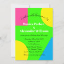 Search for yellow and green wedding invitations Retro