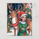 Search for christmas elf postcards Unique