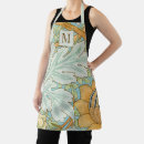 Search for turquoise flower aprons Vintage