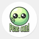 Search for cute peas stickers Funny