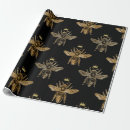 Search for queen bee wrapping paper Modern