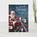Search for biker christmas cards Santa