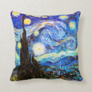 Search for fine art cushions Starry night