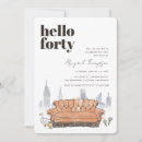 Search for memorabilia invitations Central perk design