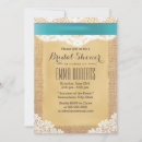 Search for burlap lace bridal shower invitations Country