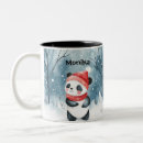 Search for cute panda coffee mugs Watercolor
