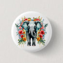 Search for elephant badges Colourful