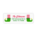 Search for feet return address labels Elf