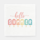 Search for hello summer napkins Popsicles