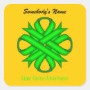 Search for lime green ribbon stickers Awareness