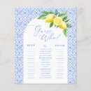 Search for lemon bridal shower games Mediterranean