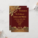 Search for elegant scrolls invitations Simple